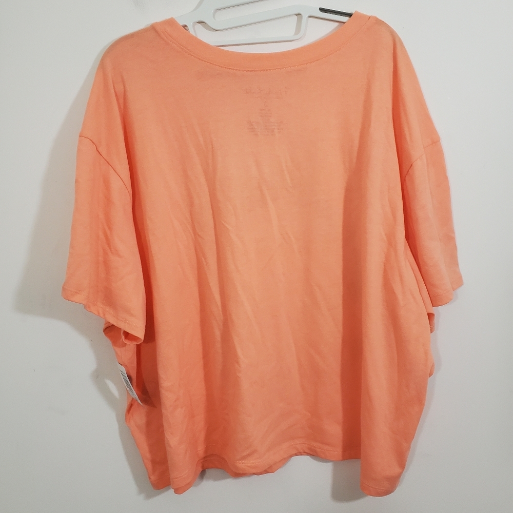 Torrid Frida Kahlo Relax Fit Crop Crew Tee NWT Size 3X 22 - 24 Boho Artsy Women - Picture 6 of 11